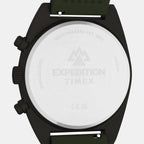 Expedition Men Quartz Green Dial Chronograph Silicone Watch TW2Y61100UJ