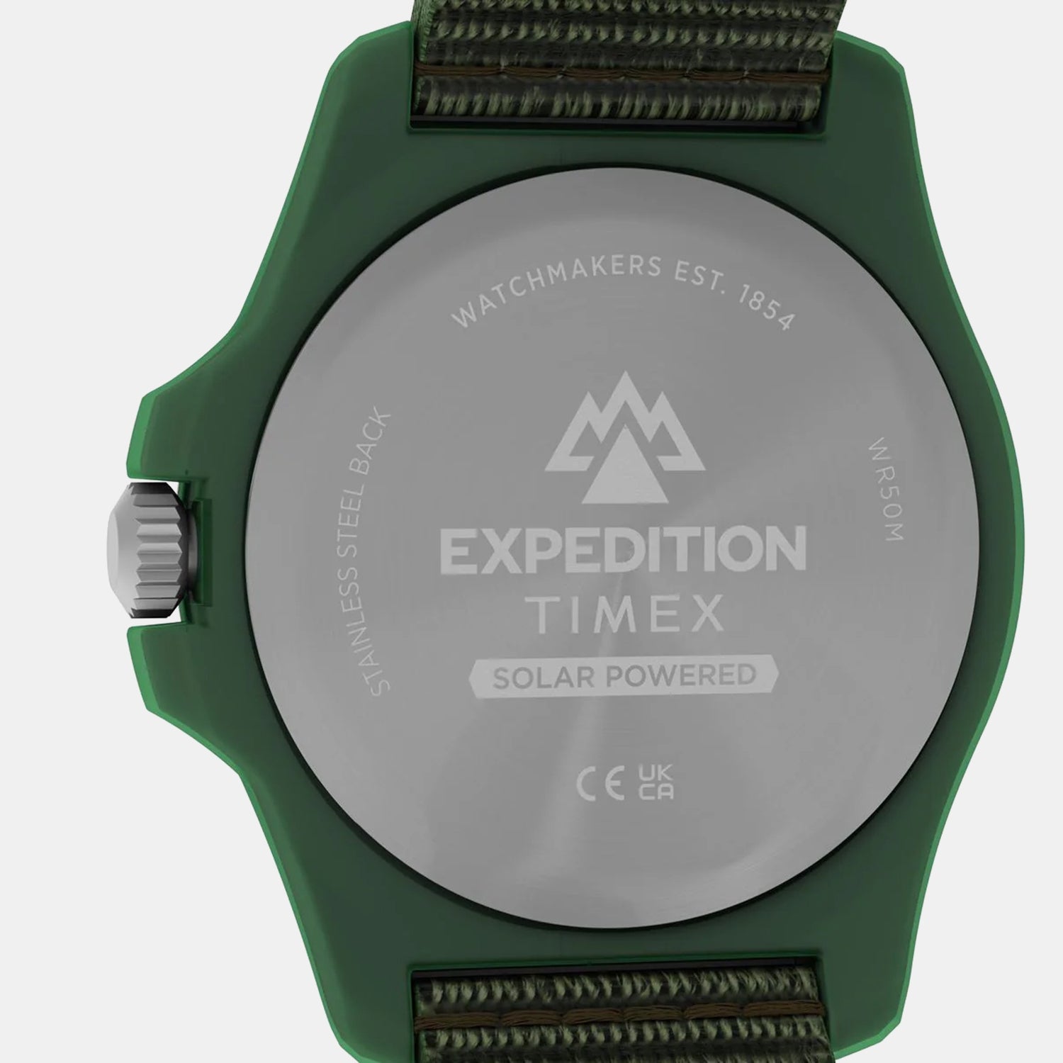 Expedition Men Solar Green Dial Analog Fabric Watch TW2Y61400UJ