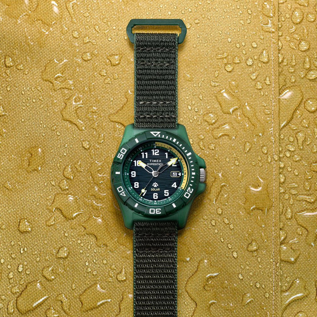 Expedition Men Solar Green Dial Analog Fabric Watch TW2Y61400UJ
