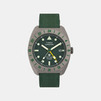 Expedition Men Automatic Green Dial Analog Rubber Watch TW2Y63400UJ