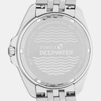 Deepwater Men Quartz Black Dial Analog Stainless Steel Watch TW2Y64500IK