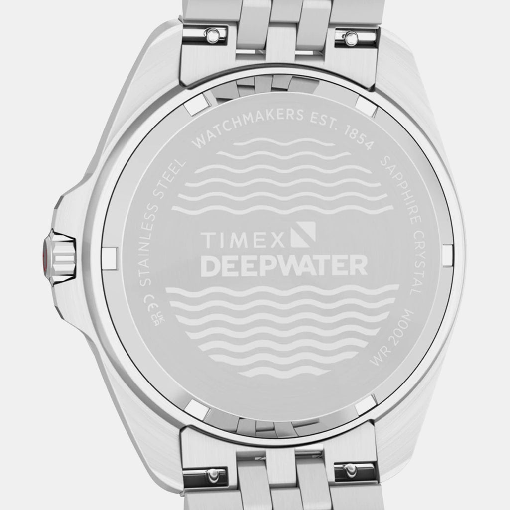 Deepwater Men Quartz Blue Dial Analog Stainless Steel Watch TW2Y64600IK
