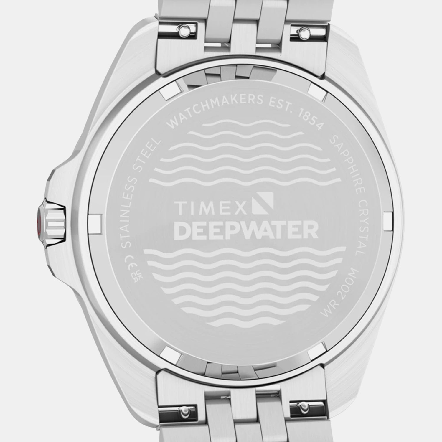 Deepwater Men Quartz Blue Dial Analog Stainless Steel Watch TW2Y64600IK