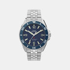 Deepwater Men Quartz Blue Dial Analog Stainless Steel Watch TW2Y64600IK