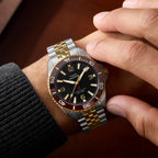 Deepwater Men Quartz Black Dial Analog Stainless Steel Watch TW2Y64700IK
