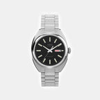 Marlin Men Automatic Black Dial Analog Stainless Steel Watch TW2Y65000IK