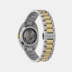 Men Automatic White Dial Analog Stainless Steel Watch TW2Y65100UJ