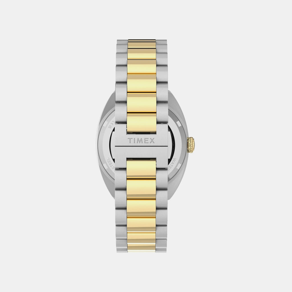 Men Automatic White Dial Analog Stainless Steel Watch TW2Y65100UJ