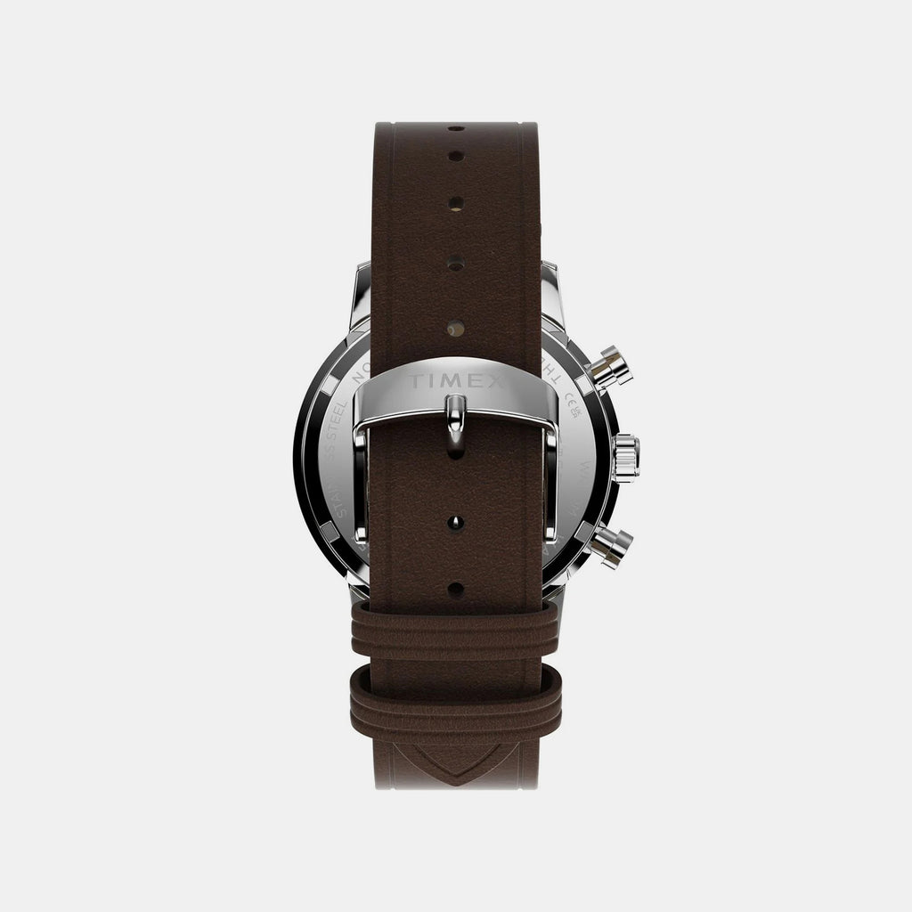 Men Quartz Blue Dial Chronograph Leather Watch TW2Y66600UJ