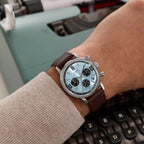 Men Quartz Blue Dial Chronograph Leather Watch TW2Y66600UJ