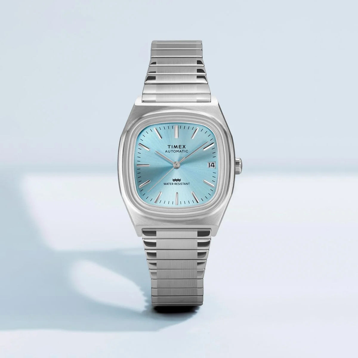 Men Automatic Blue Dial Analog Stainless Steel Watch TW2Y66700IK