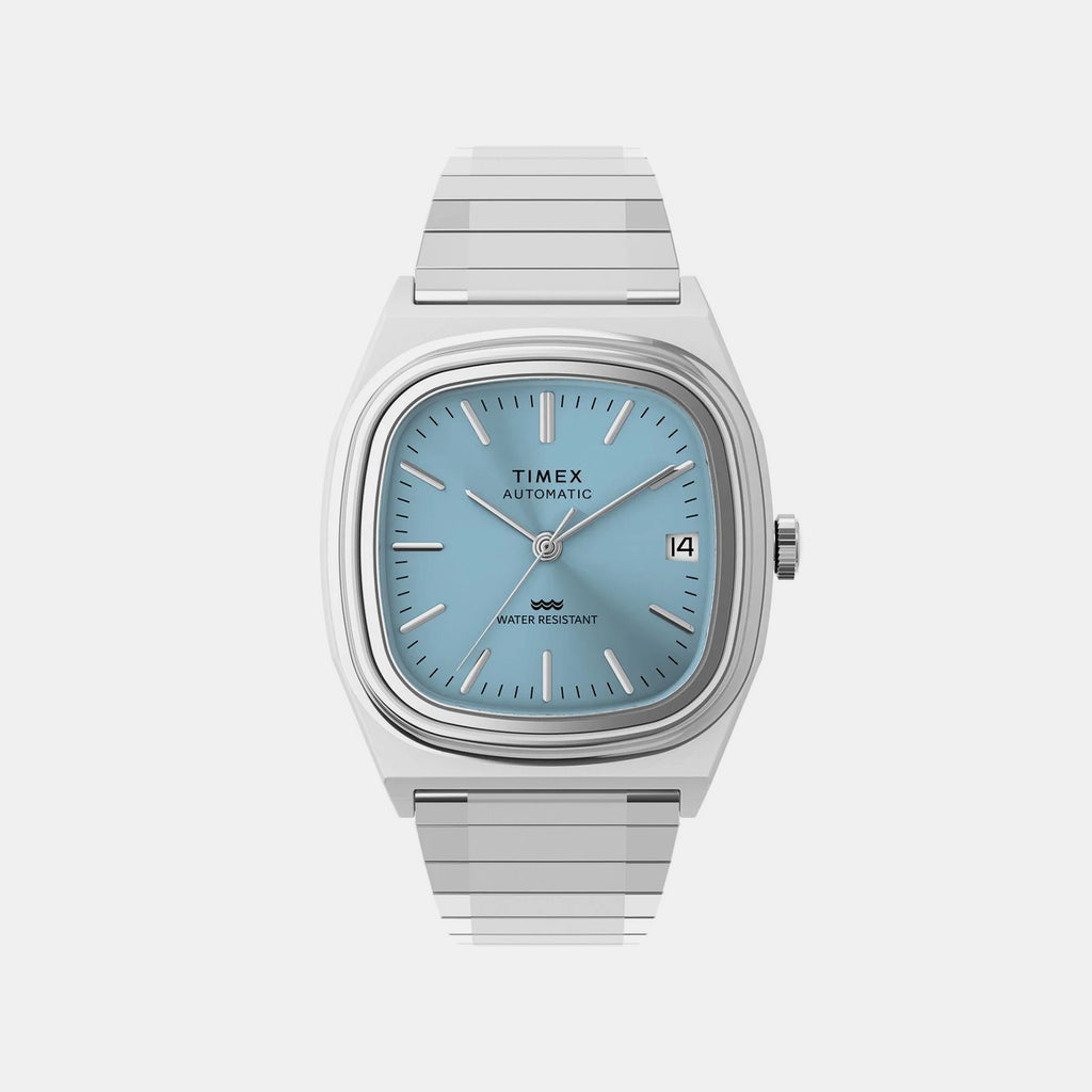 Men Automatic Blue Dial Analog Stainless Steel Watch TW2Y66700IK