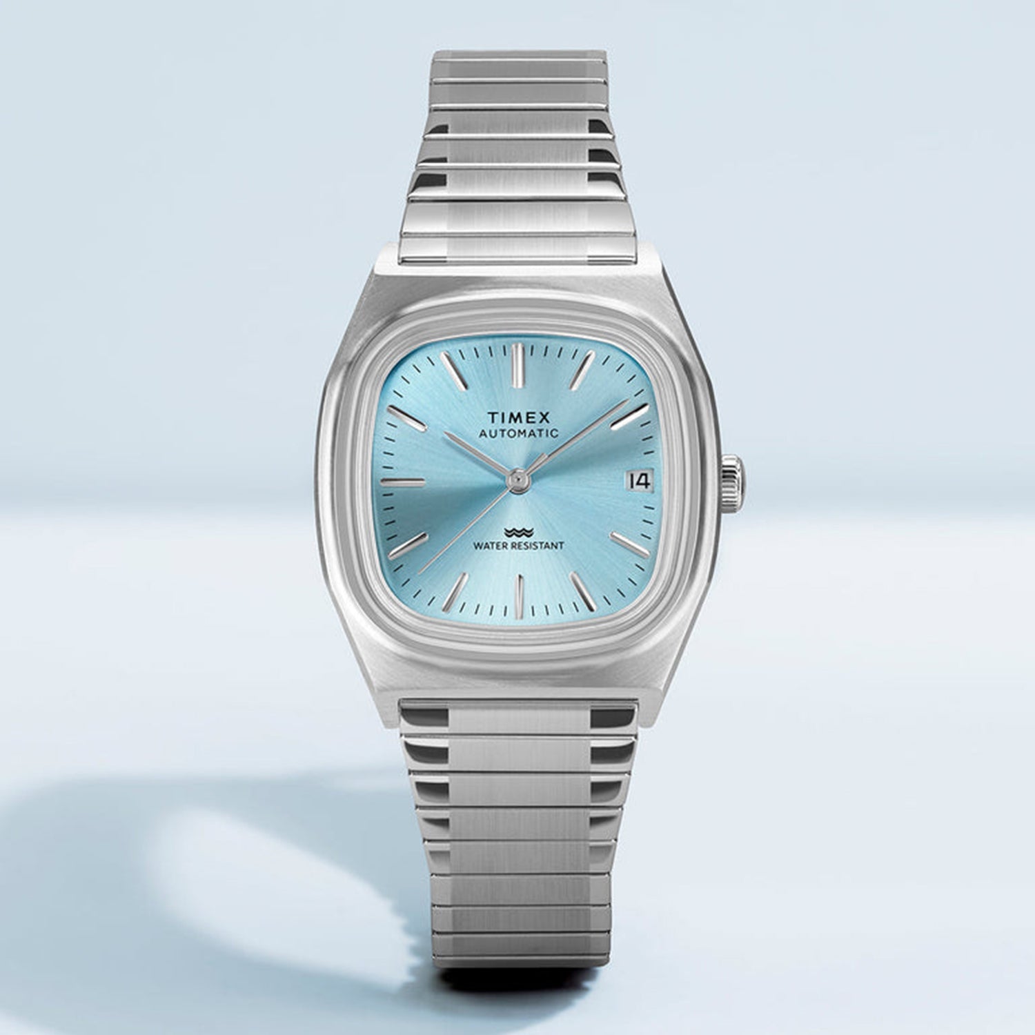 Unisex Automatic Blue Dial Analog Stainless Steel Watch TW2Y66700UJ