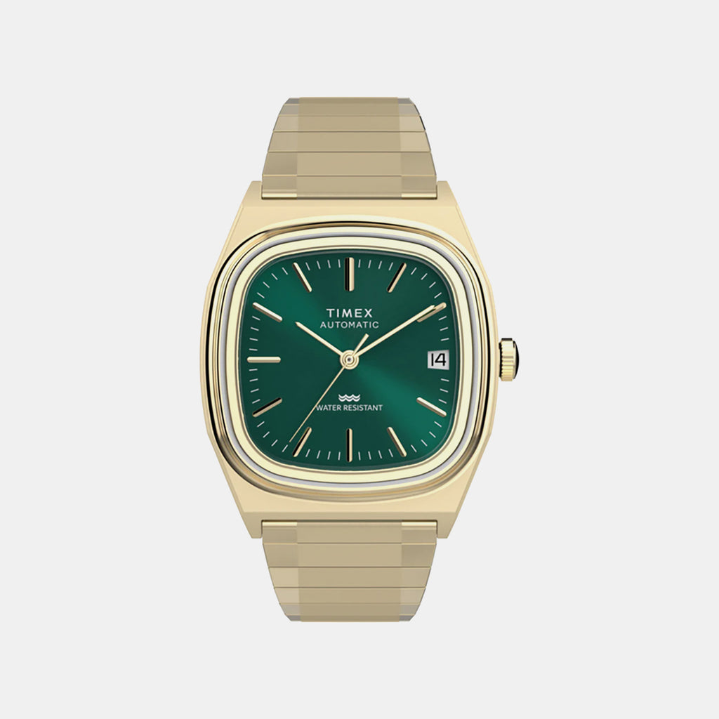 Men Automatic Green Dial Analog Stainless Steel Watch TW2Y67700IK
