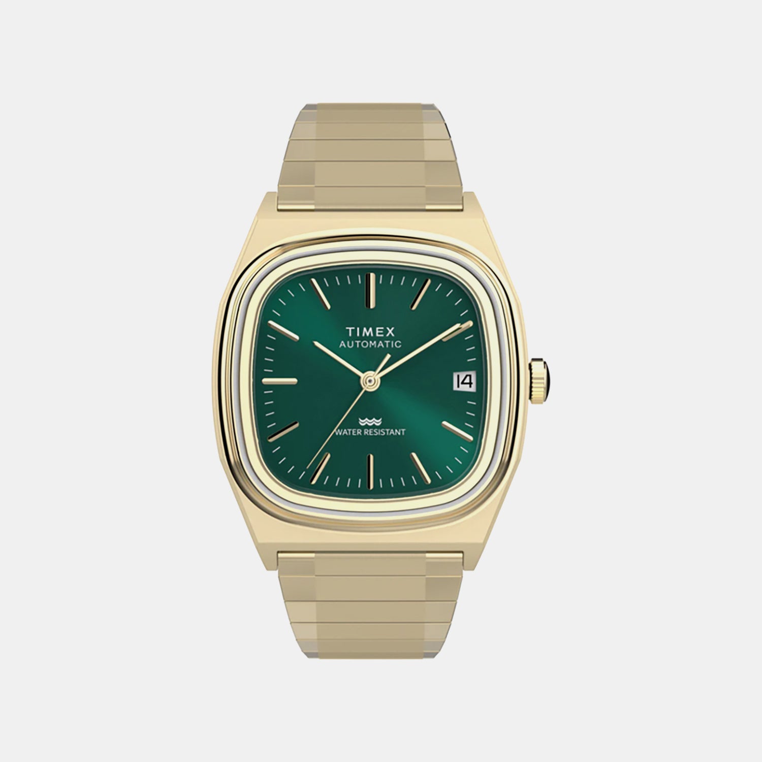 Men Automatic Green Dial Analog Stainless Steel Watch TW2Y67700IK