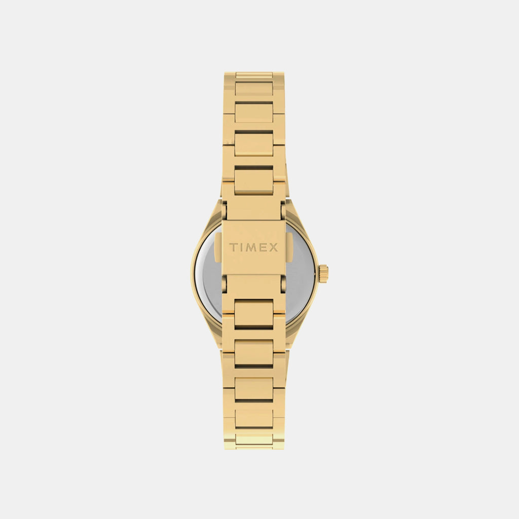 Women Quartz Gold Dial Analog Stainless Steel Watch TW2Y68300UJ