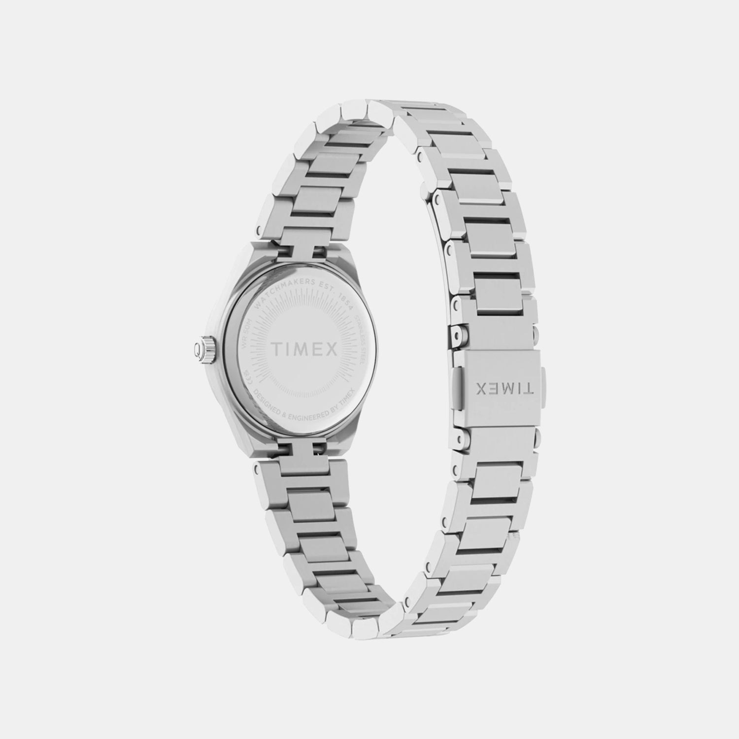 Women Quartz Silver Dial Analog Stainless Steel Watch TW2Y68500UJ
