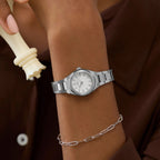 Women Quartz Silver Dial Analog Stainless Steel Watch TW2Y68500UJ