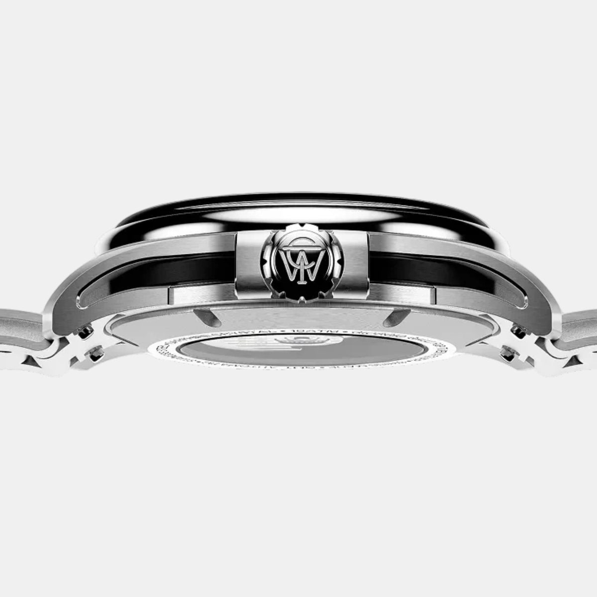 Atelier Men Automatic Black Dial Analog Stainless Steel Watch TW2Y723004A