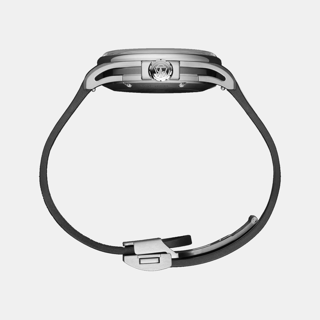 Atelier GMT24 M1a Men Automatic Black Dial Analog NBR Synthetic Rubber Watch TW2Y724004A