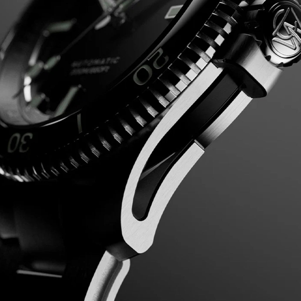 Atelier Men Automatic Black Dial Analog Stainless Steel Watch TW2Y725004A