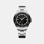 Atelier Men Automatic Black Dial Analog Stainless Steel Watch TW2Y725004A