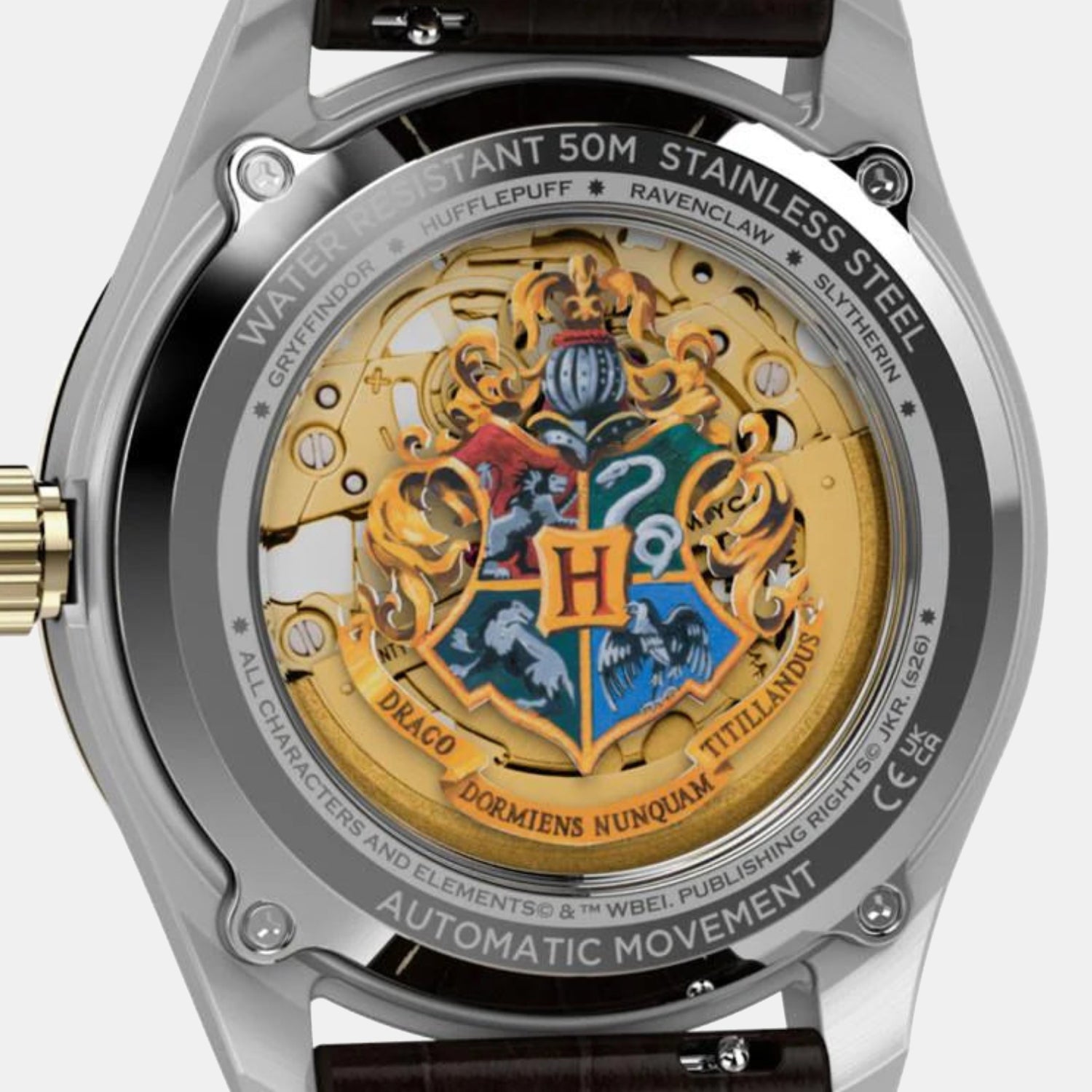 Waterbury Heritage Automatic Men Automatic Gold Dial Analog Leather Watch TW2Y75500X6