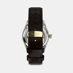 Harry Potter x Timex Waterbury Heritage Automatic Men Gold Dial Analog Leather Watch TW2Y75500X6