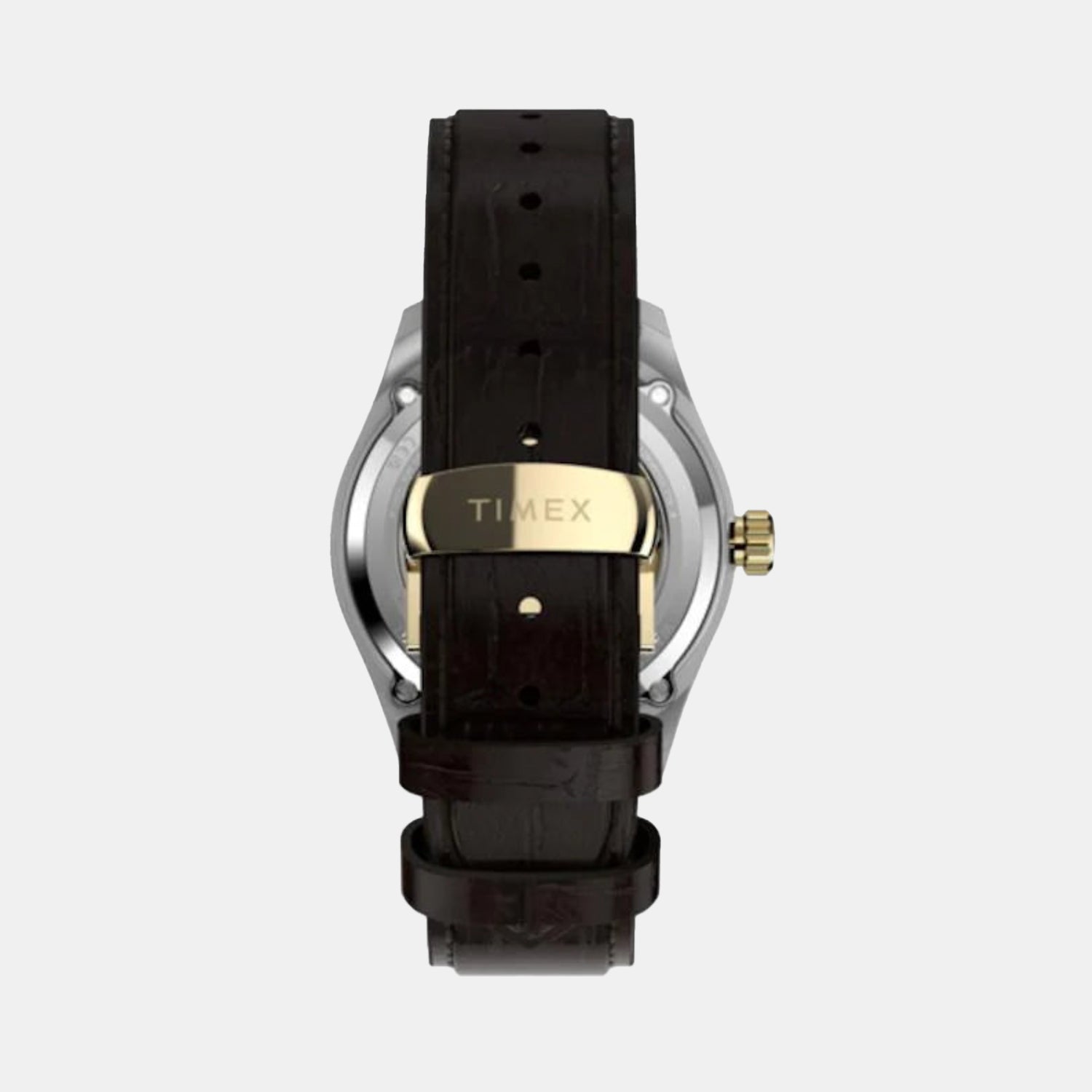 Waterbury Heritage Automatic Men Automatic Gold Dial Analog Leather Watch TW2Y75500X6