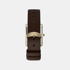 Harry Potter x Timex Hailey Women Quartz Cream Dial Analog Leather Watch TW2Y75700X6