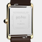 Harry Potter x Timex Hailey Women Quartz Cream Dial Analog Leather Watch TW2Y75700X6