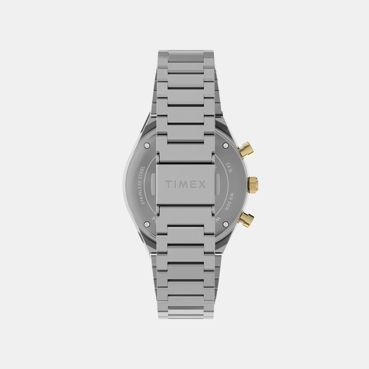 Harry Potter x Q Timex Time Turner Men Quartz Silver Dial Chronograph Stainless Steel Watch TW2Y75900X6