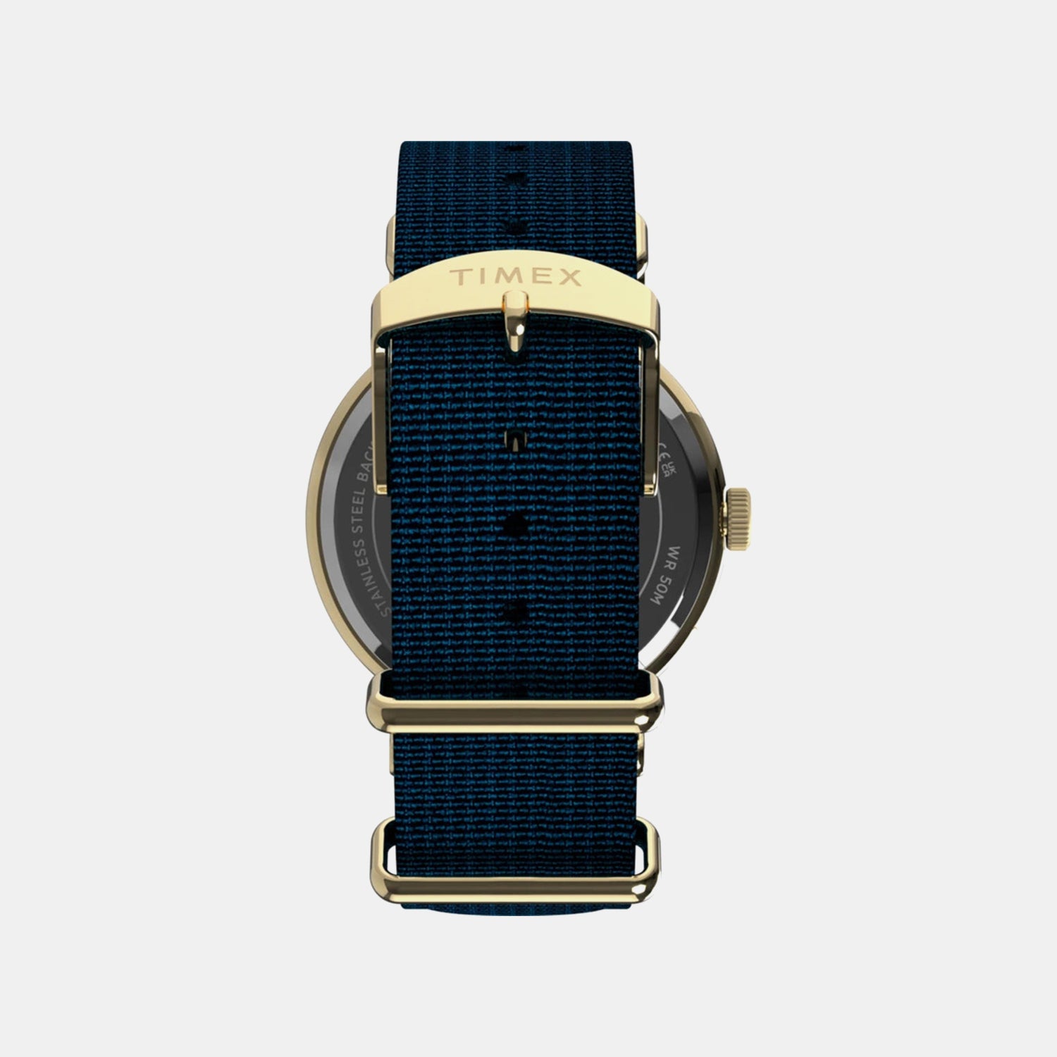 Harry Potter x Timex Weekender Icons Men Quartz Blue Dial Analog Fabric Watch TW2Y76100X6