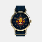 Harry Potter x Timex Weekender Icons Men Quartz Blue Dial Analog Fabric Watch TW2Y76100X6
