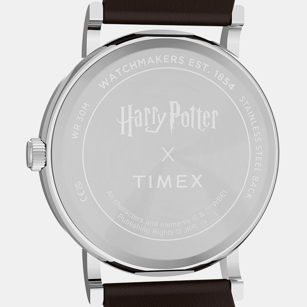 Harry Potter x Timex Weekender Ravenclaw House Sorting Hat Indiglo Edition Leather Watch TW2Y76500X6