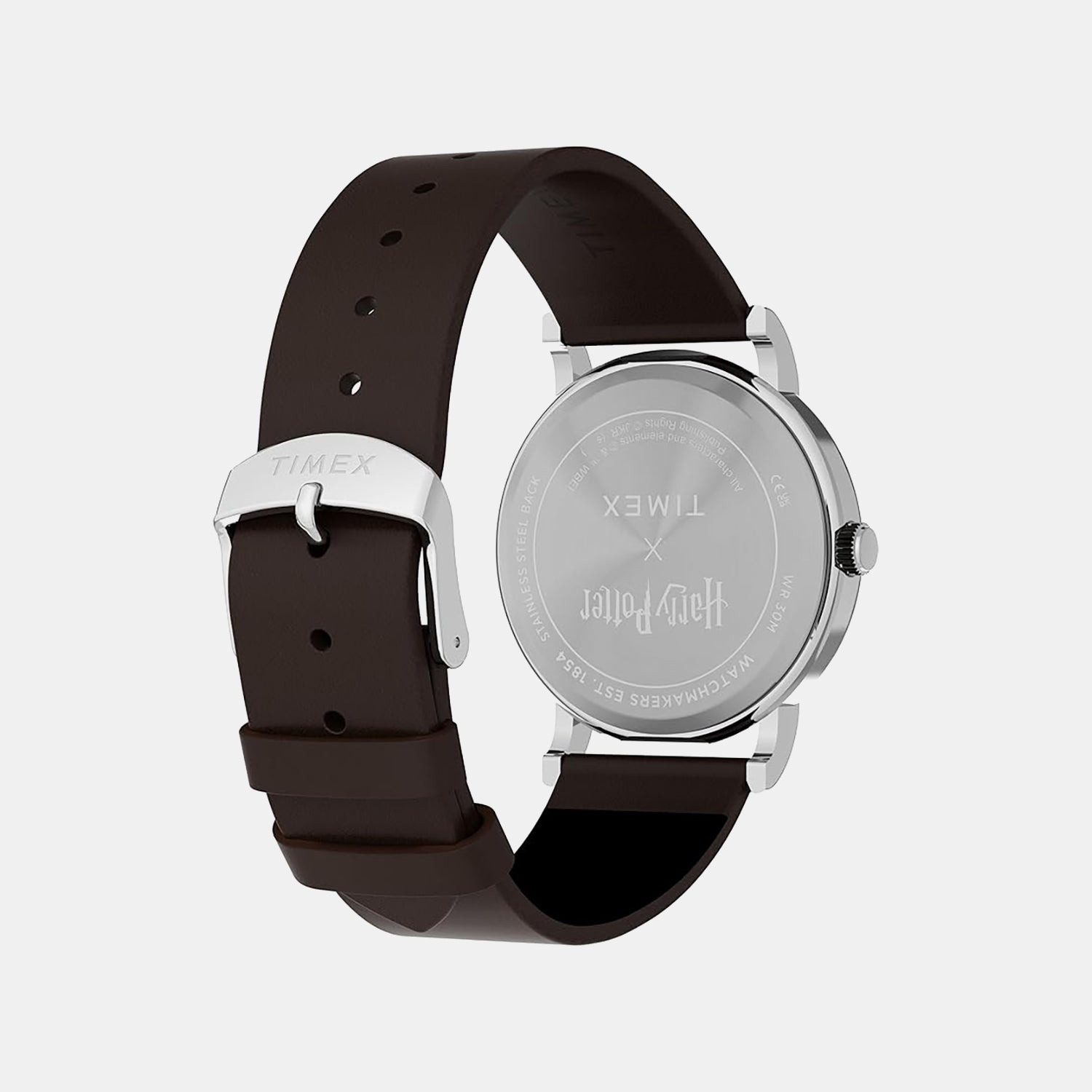 Harry Potter x Timex Weekender Ravenclaw House Sorting Hat Indiglo Edition Leather Watch TW2Y76500X6