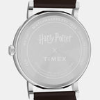 Harry Potter x Timex Weekender Hufflepuff House Sorting Hat Indiglo Edition Leather Watch TW2Y76600X6