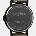 Harry Potter x Timex Hogwarts Men Quartz Brown Dial Analog Leather Watch TW2Y77000X6