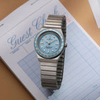 Q Sport Women Quartz Blue Dial Analog Stainless Steel Watch TW2Y77300UJ