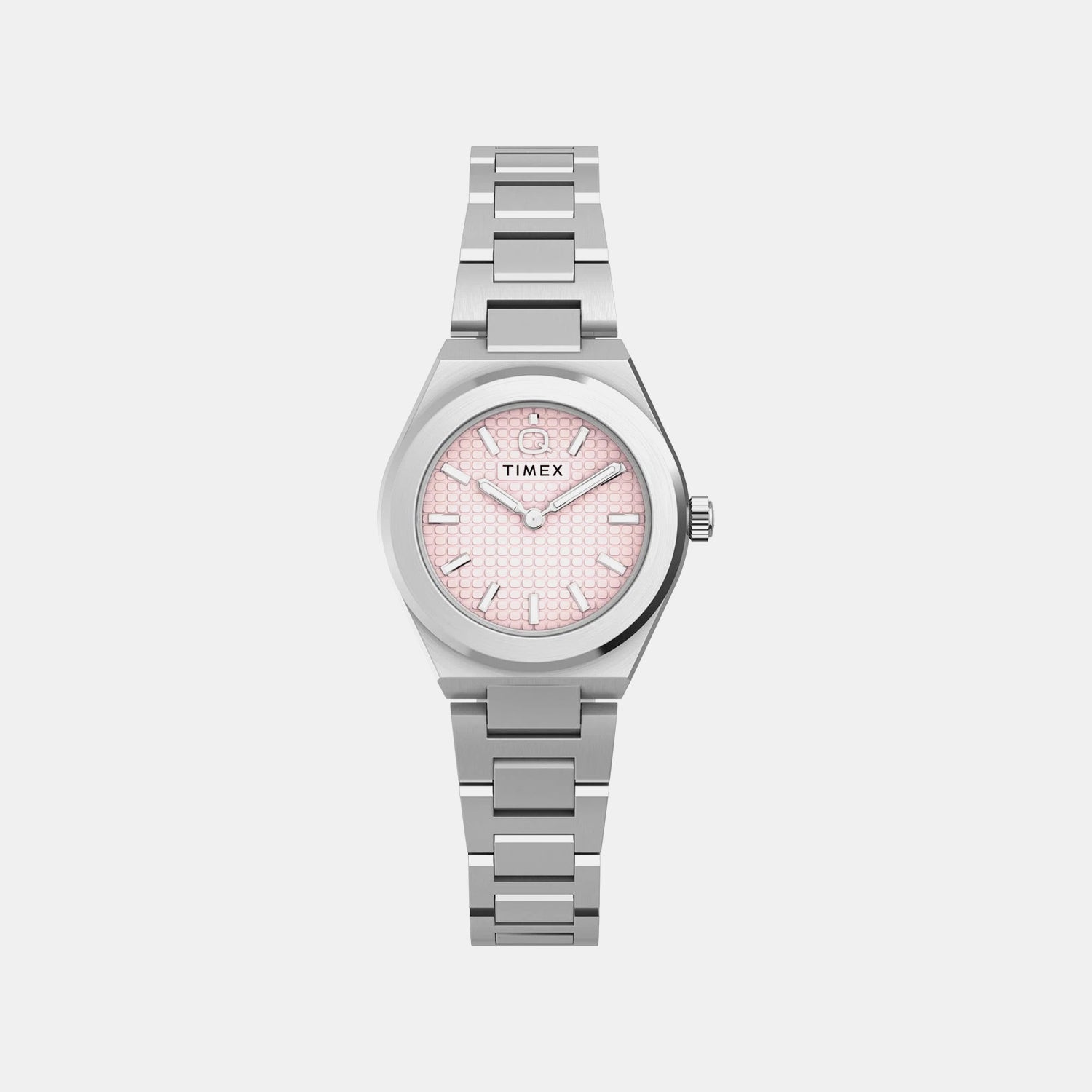 Women Quartz Pink Dial Analog Stainless Steel Watch TW2Y77400UJ