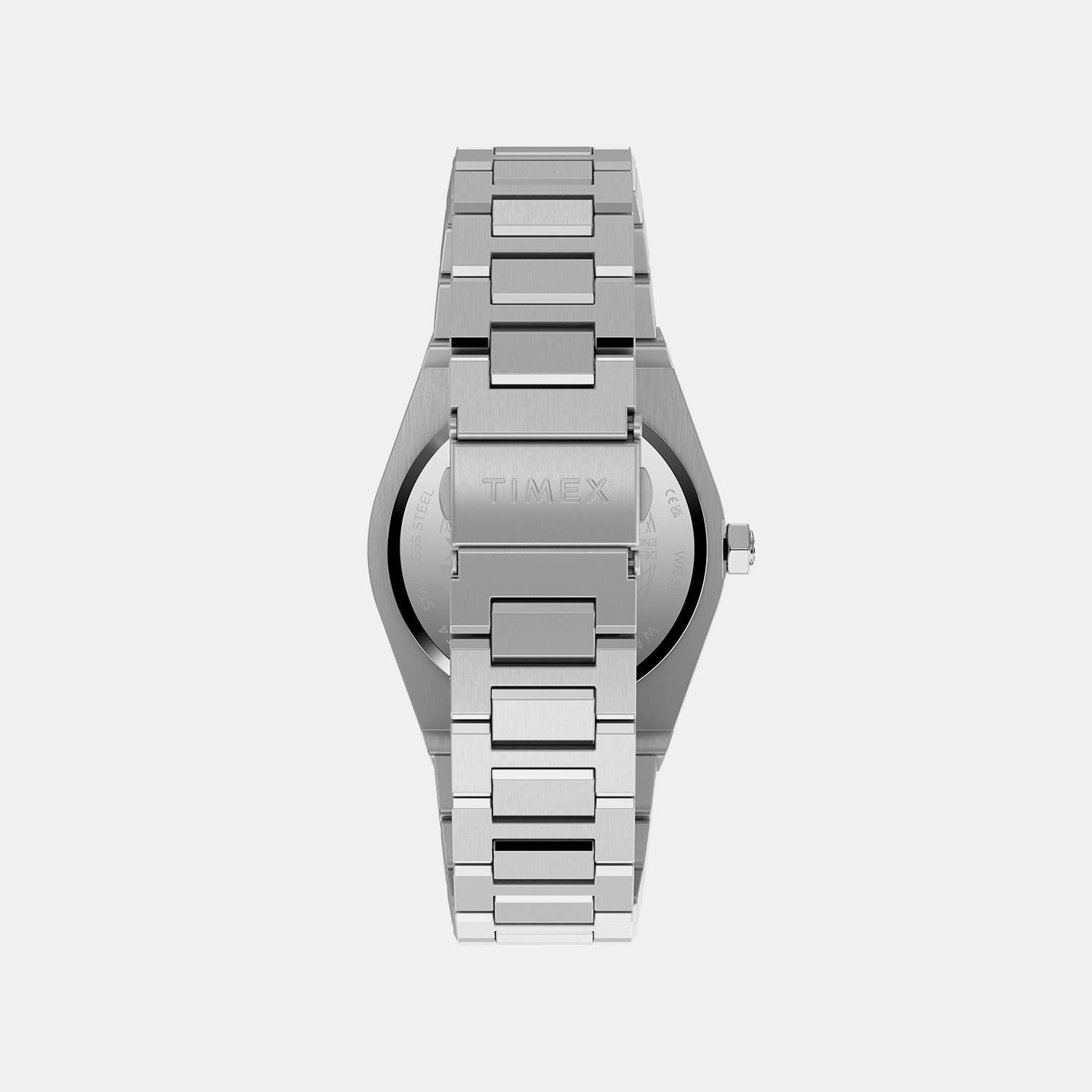 Q Timex Men Quartz Blue Dial Analog Stainless Steel Watch TW2Y81400UJ