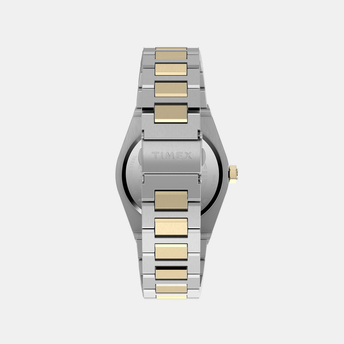 Q Timex Men Quartz Black Dial Analog Stainless Steel Watch TW2Y81500UJ