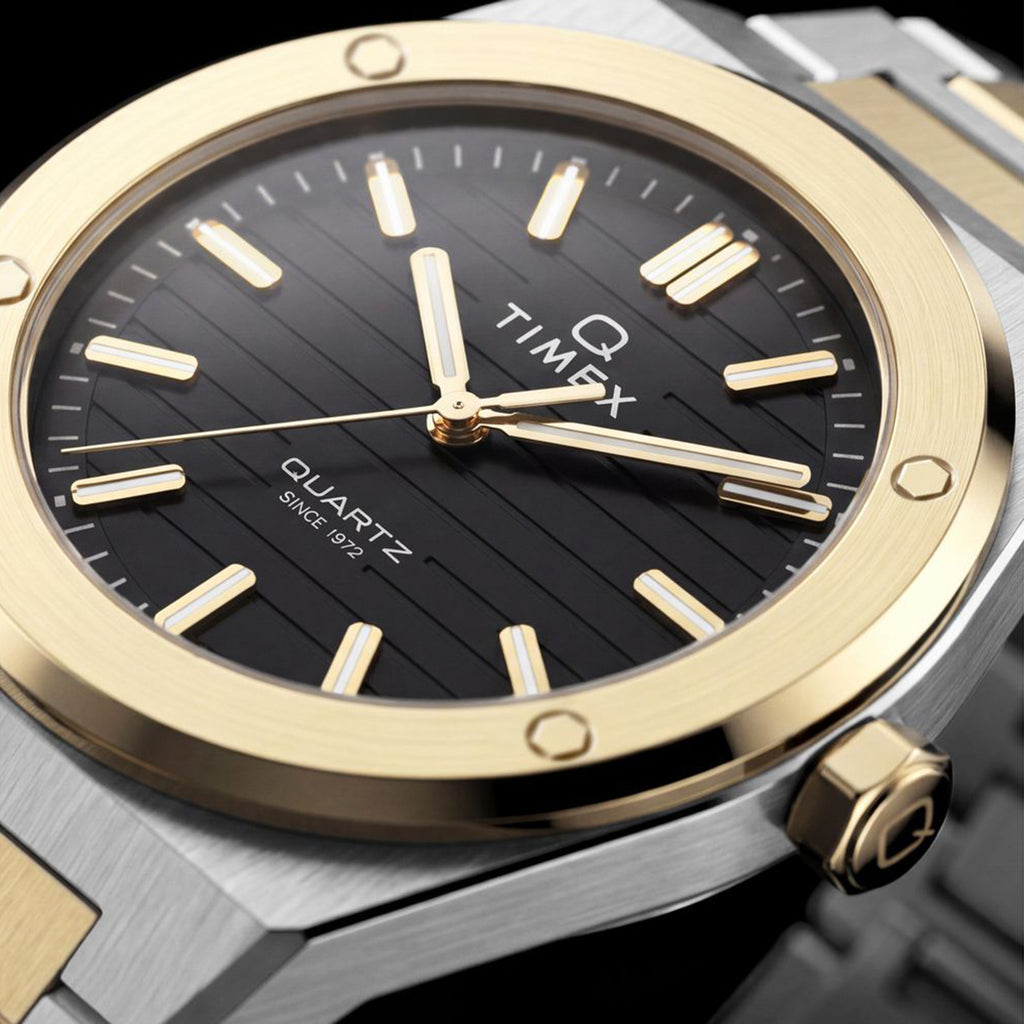 Men Quartz Black Dial Analog Stainless Steel Watch TW2Y81500UJ