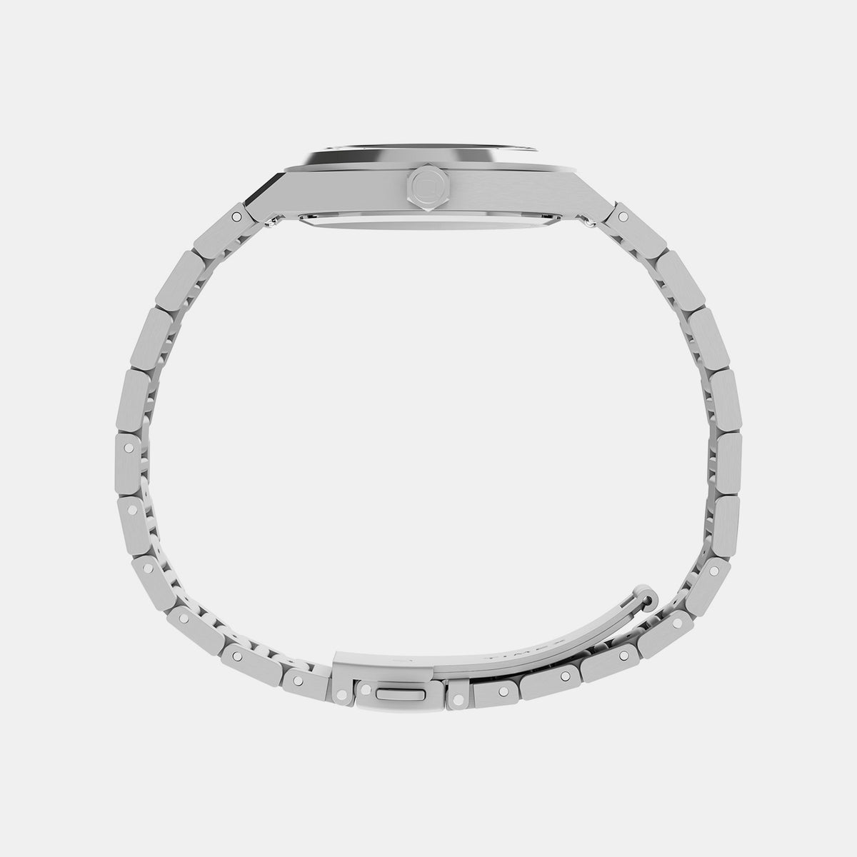 Q Timex Women Quartz Silver Dial Analog Stainless Steel Watch TW2Y81800UJ