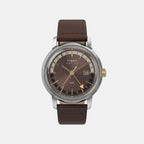 Marlin Men Quartz Brown Dial Analog Watch TW2Y84200UJ
