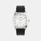 Marlin Men Automatic White Dial Analog Leather Watch TW2Y84300IK