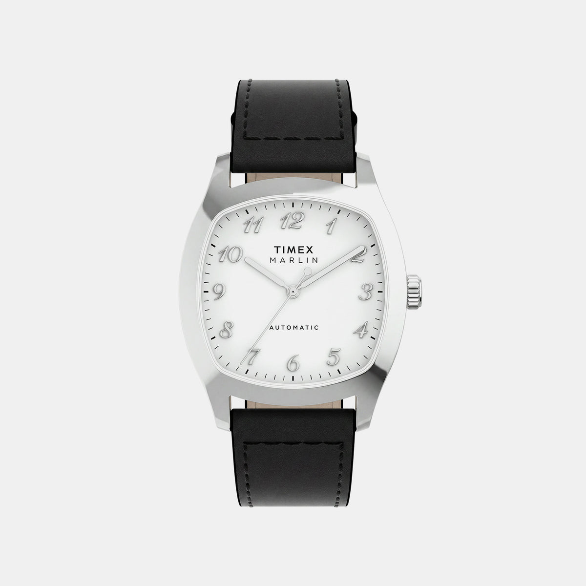 Marlin Men Automatic White Dial Analog Leather Watch TW2Y84300IK