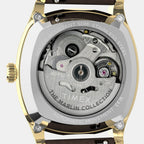 Marlin Men Automatic Black Dial Analog Leather Watch TW2Y84500IK