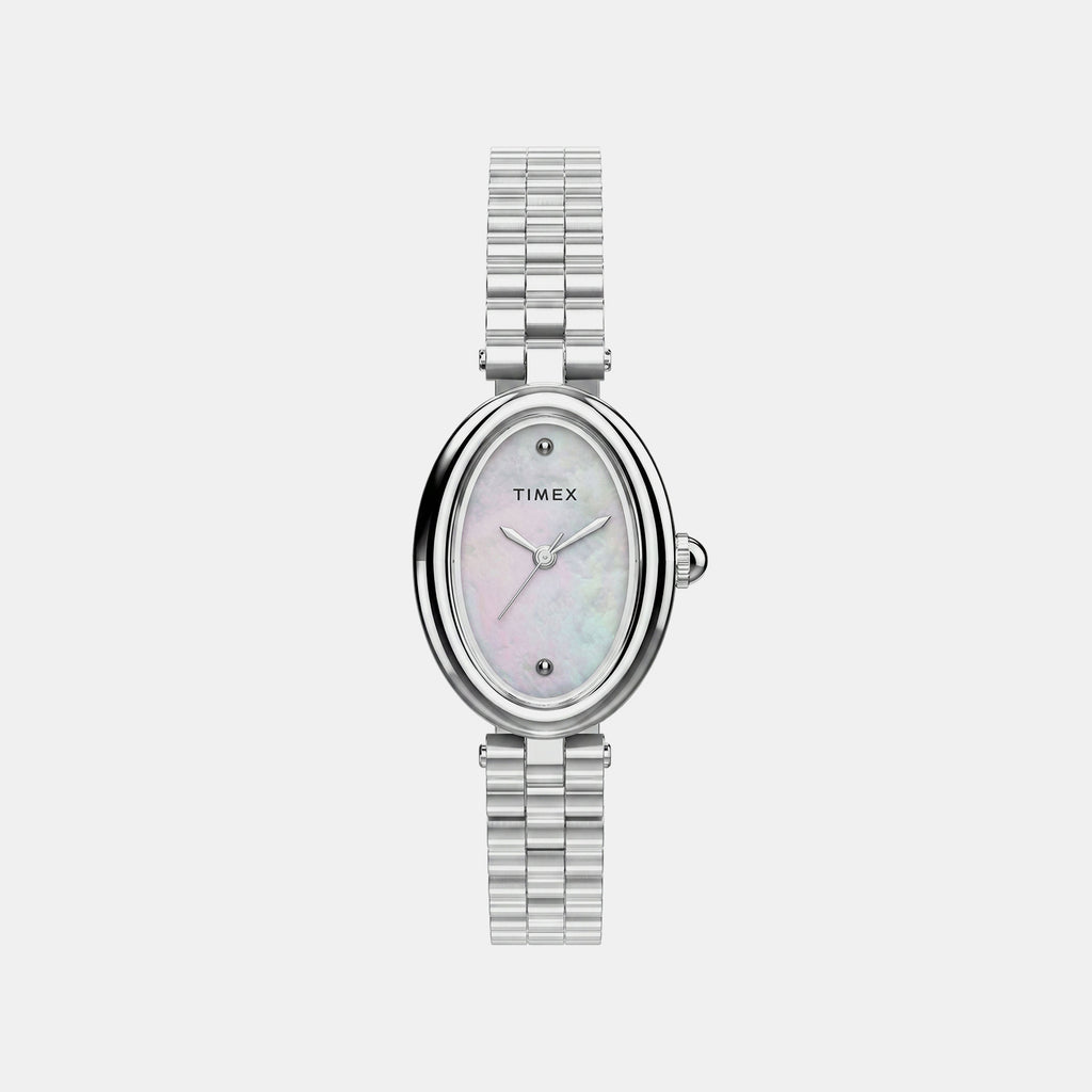 Trend Women Quartz Mother Of Pearl Dial Analog Stainless Steel Watch TW2Y86000UJ