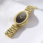 Cavatina Women Quartz Black Dial Analog Stainless Steel Watch TW2Y86200UJ